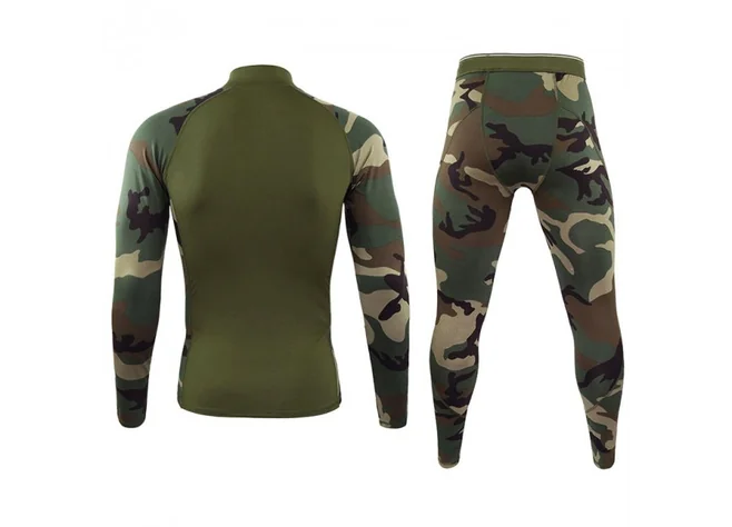 Комплект термобілизни тактичний Esdy А173 Jangle Camo Фото 2